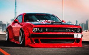 Dodge Challenger SRT Hellcat by Clinched on Vossen Wheels (ERA-2) 2019 года